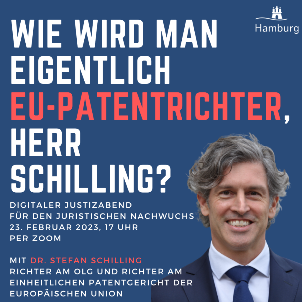 Wie Wird Man Eigentlich Europ Ischer Patentrichter Herr Schilling